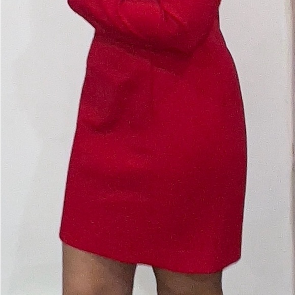 Black Halo Red Mini Dress - Picture 3 of 7